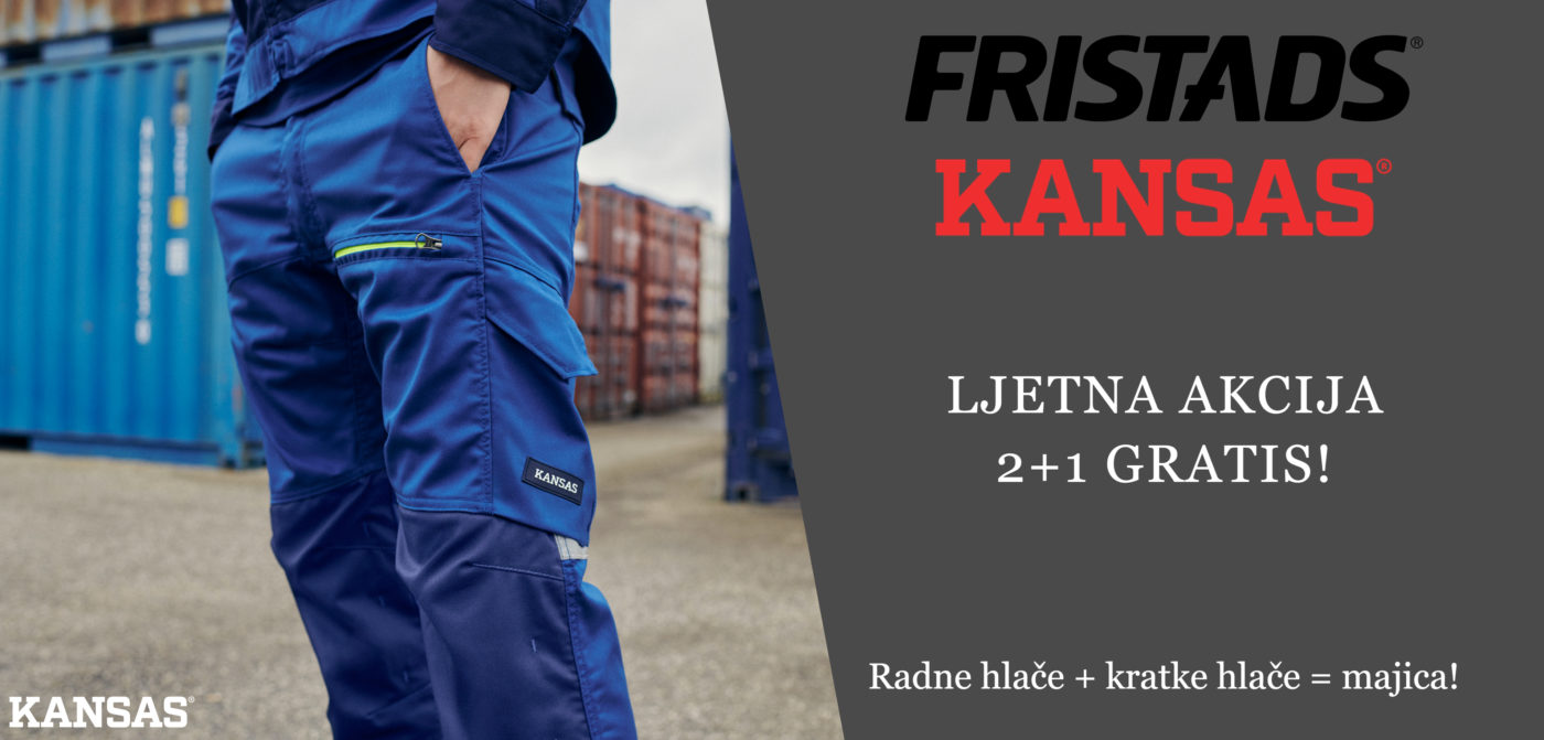 Fristads - Kansas radna odjeća 2+1 GRATIS!