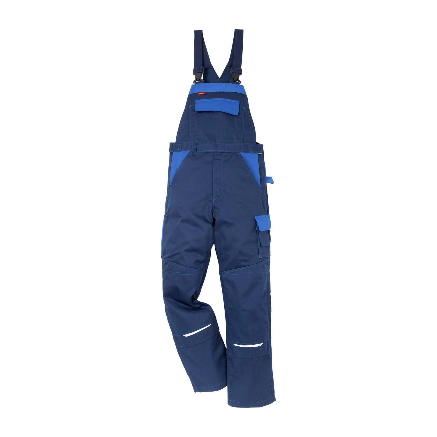 Fristads pamučne radne hlače s naramenicama 100812-576